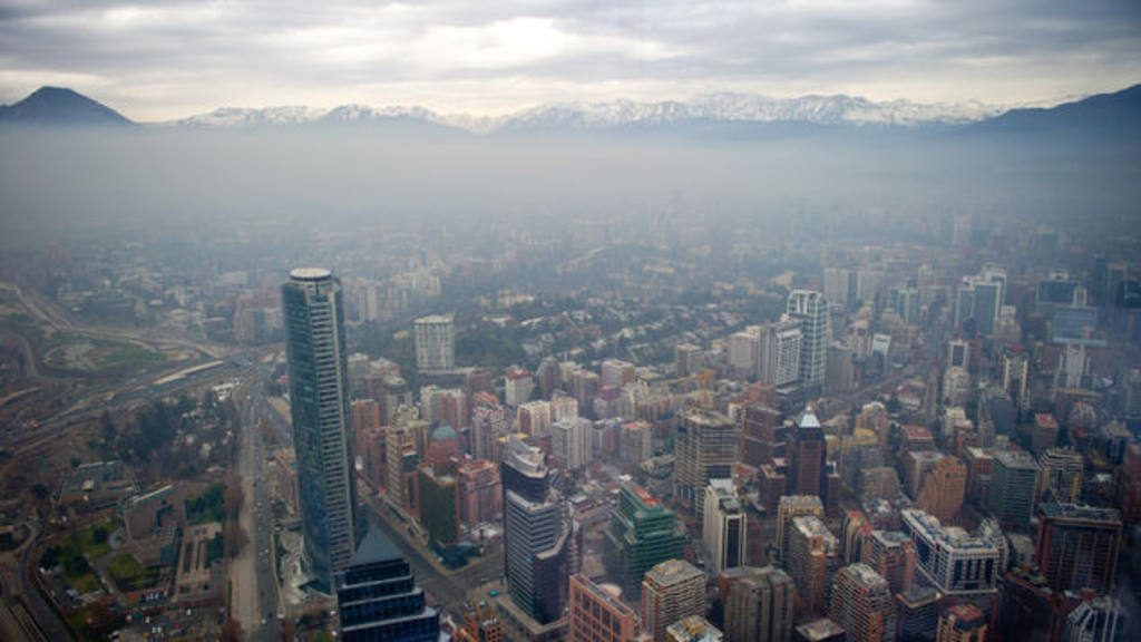 Se mantiene la alerta en Santiago de Chile por la mala calidad del aire