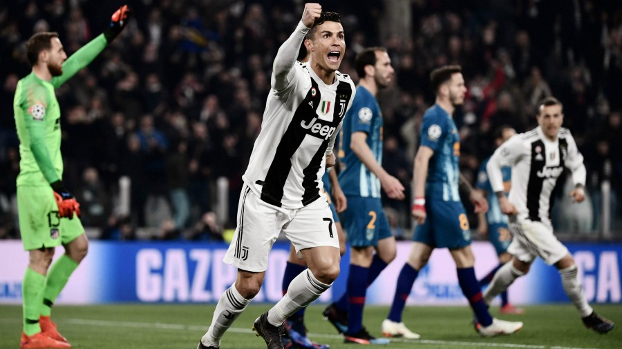 Cristiano Ronaldo y la Juventus fulminaron al Atlético de Madrid en Champions