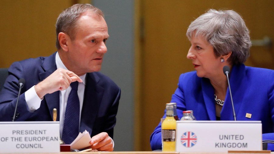 Theresa May pide una prórroga del “brexit” hasta el 30 de junio