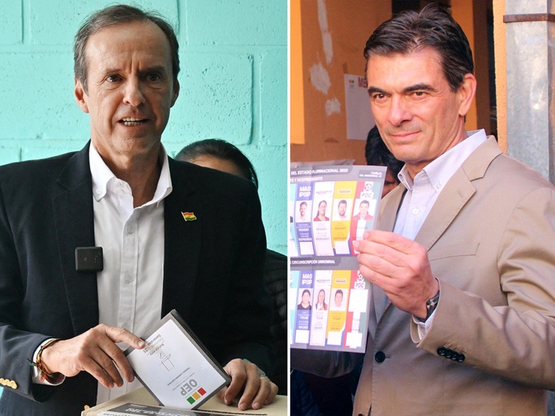 candidatos Bolivia