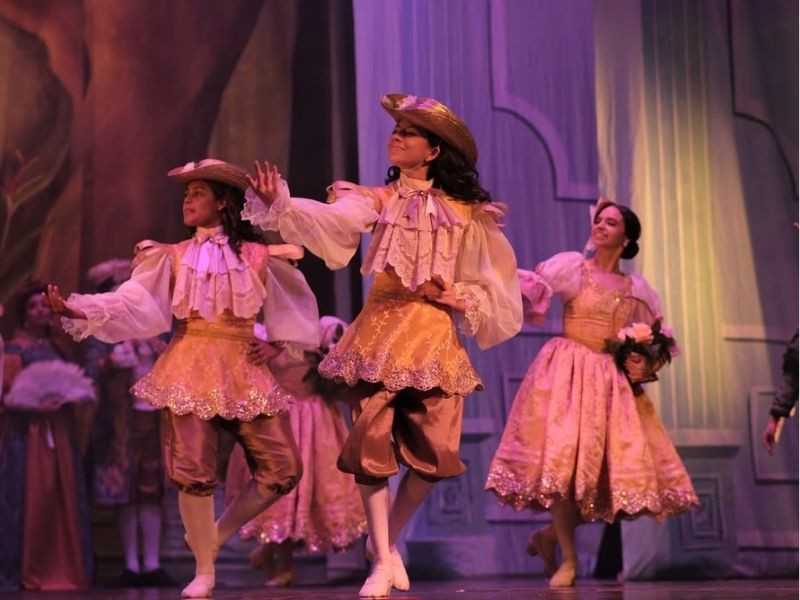 Ballet clásico "La bella durmiente".