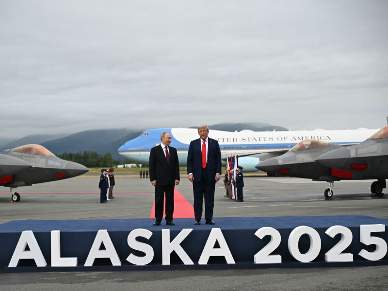 Donald Trump-Putin- Alaska