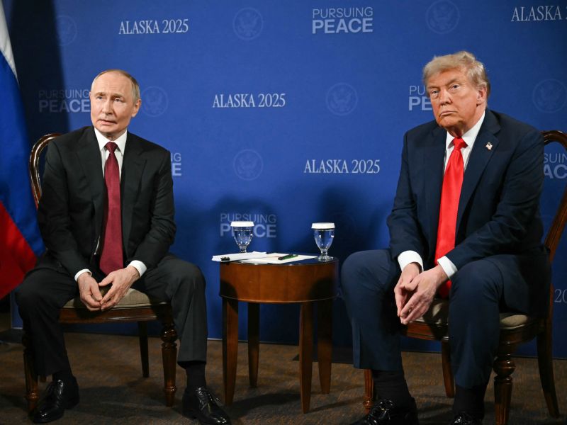 Donald Trump-Putin- Alaska