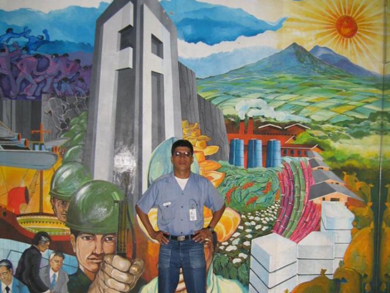 Federico Morales Mural Original Fuerza Armada. (1)