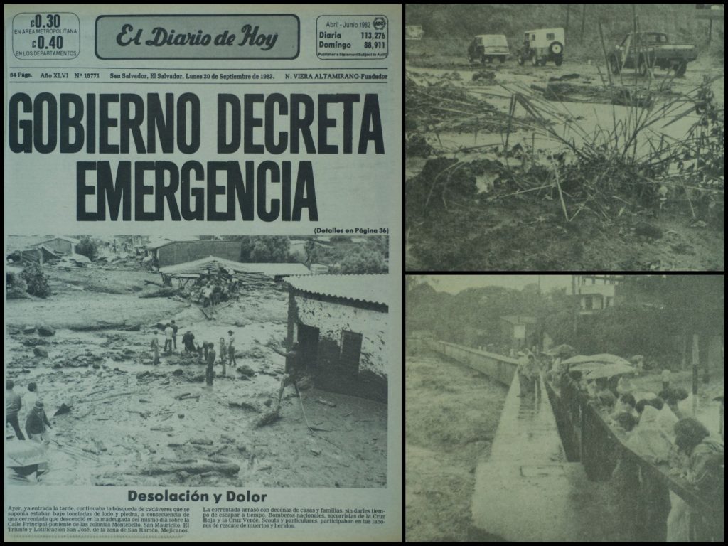 Inundaciones que han marcado a El Salvador