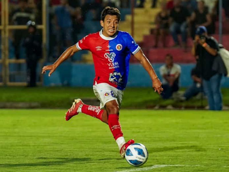 El volante Jonathan Nolasco, en un partido pasado. Foto: Cortesía CD FAS
