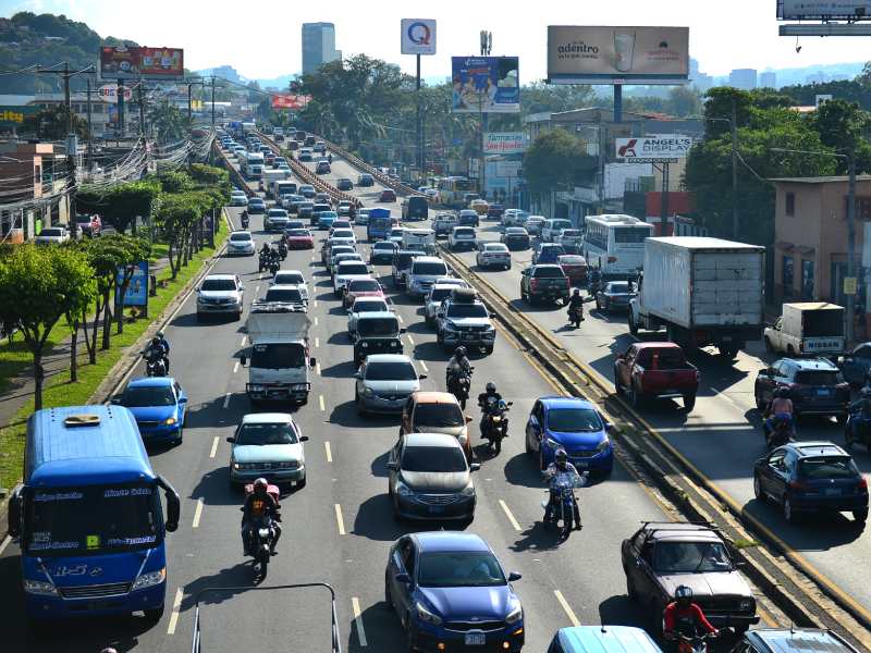 Bulebar Los Próceres tráfico