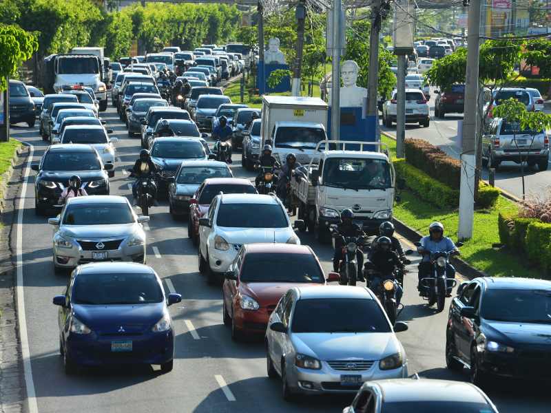 Congestionamiento Bulevar Los Próceres