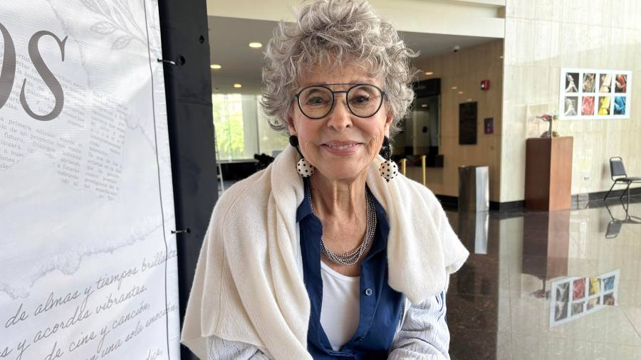 La actriz puertorriqueña Rita Moreno. Foto: EFE