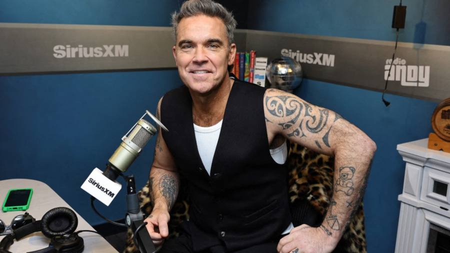 Robbie Williams tiene 51 años. Foto: AFP
