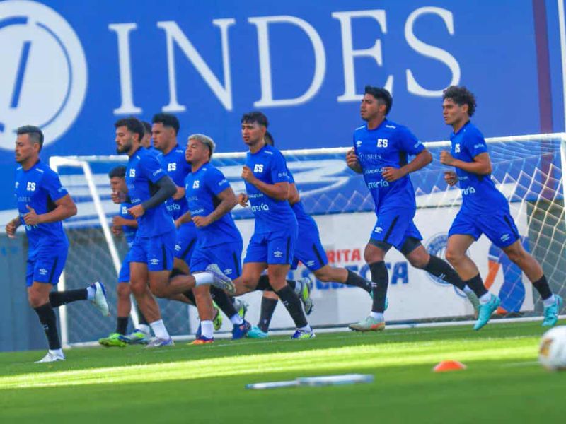 La Selecta, en sus entrenamientos. Foto: Cortesía Fesfut/LaSelecta