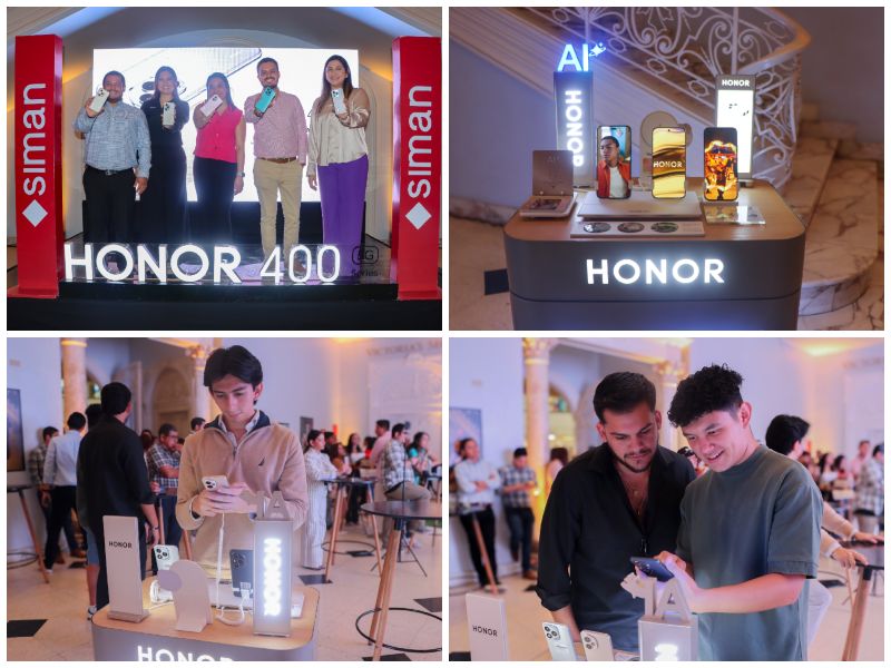 HONOR 400 llega a Almacenes Siman: fotos que se vuelven videos con IA