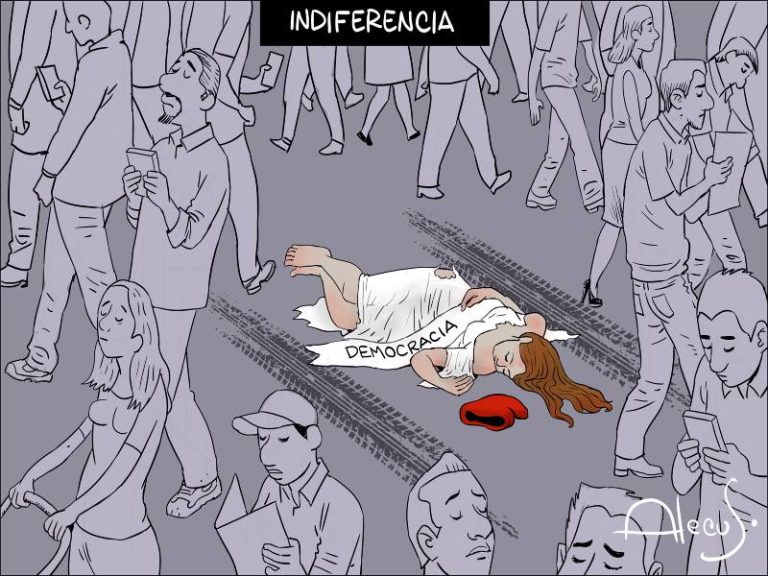 alecus indiferencia democracia