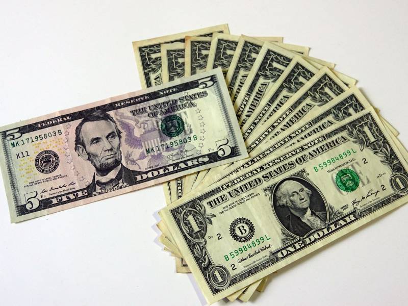 imagen para graficar nota sobre dinero o dolares