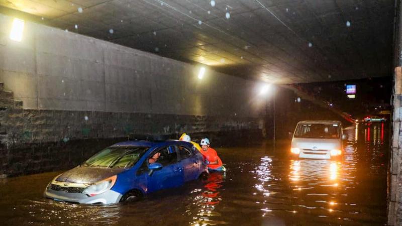 inundacion en San Salvador