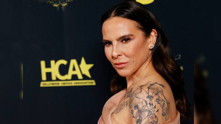 Kate del Castillo tiene 52 años. Foto: AFP