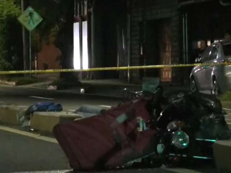 El accidente ocurrió en la intersección de la calle La Mascota y la Jerusalén. Foto / Cortesía