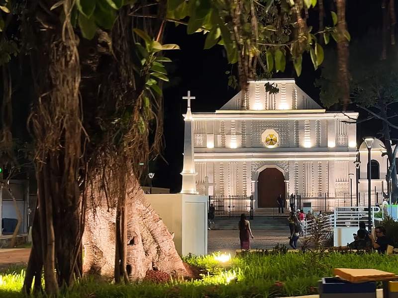 Caída "palo de hule" plazuela del Pilar, San Vicente