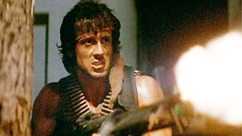Sylvester Stallone en "Rambo: Primera sangre".