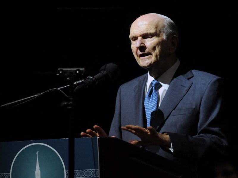Russell M. Nelson a sus 94 años en Orlando | archivo.