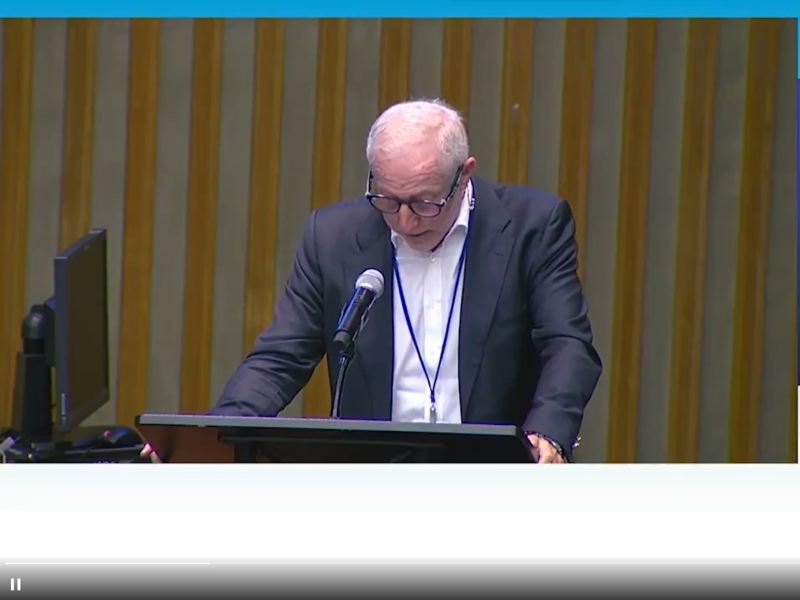 Alejandro Gutman en la ONU | cortesía.