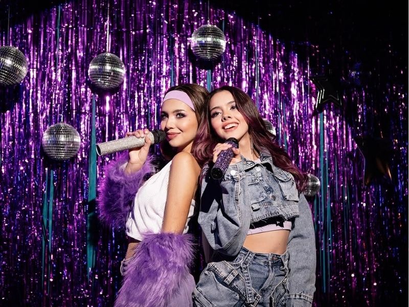 Analu Dada junto a Ana Sofi W.