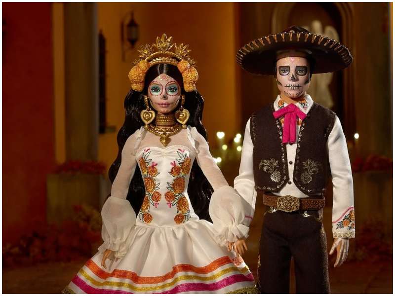 Barbie- Ken- Dia de Muertos