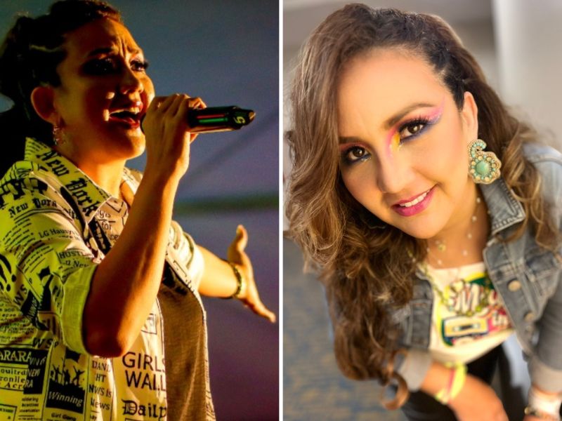 Cantante salvadoreña Lorena Cárcamo, exvocalista del grupo Sentido Único