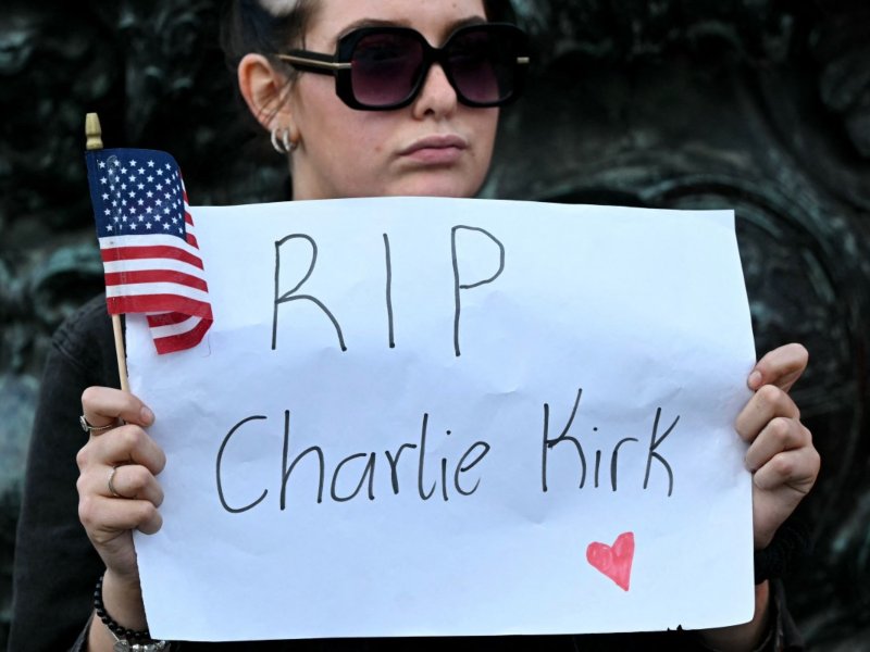 Charlie Kirk Reino Unido protesta Trump
