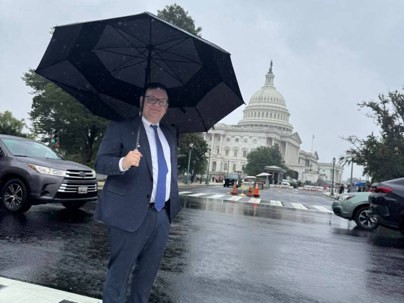 Christian Guevara en Washington | cortesía.