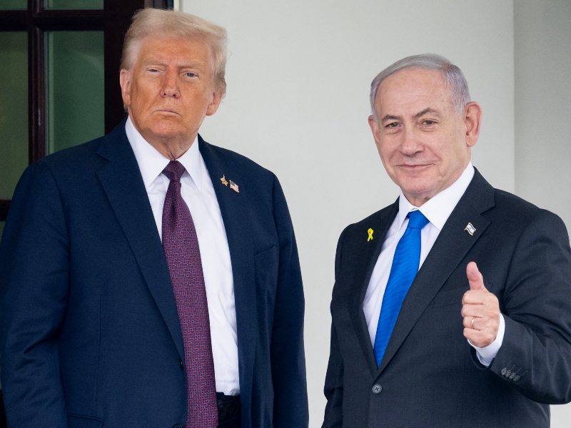 Donald Trump Benjamin Netanyahu