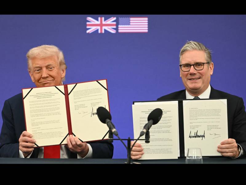Donald Trump- Keir Starmer- Reino Unido-Firman- Inversión Tecnológica- Acuerdo-