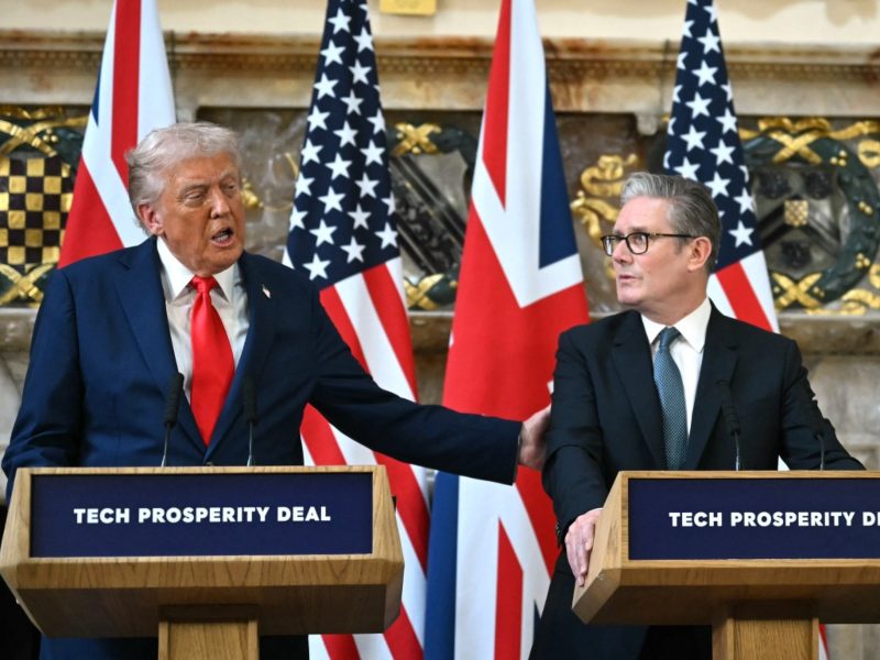 Donald Trump Keir Starmer primer ministro británico