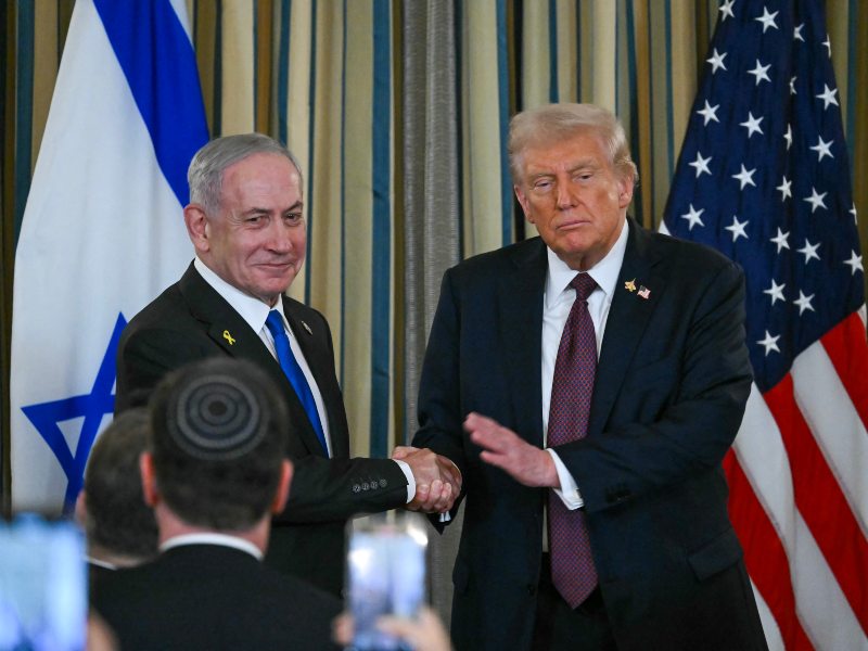 Donald Trump Netantyahu Franja Gaza Israel