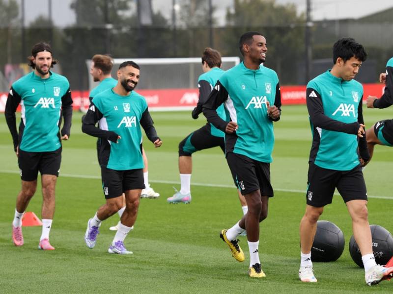 Entreno Liverpool Champions League