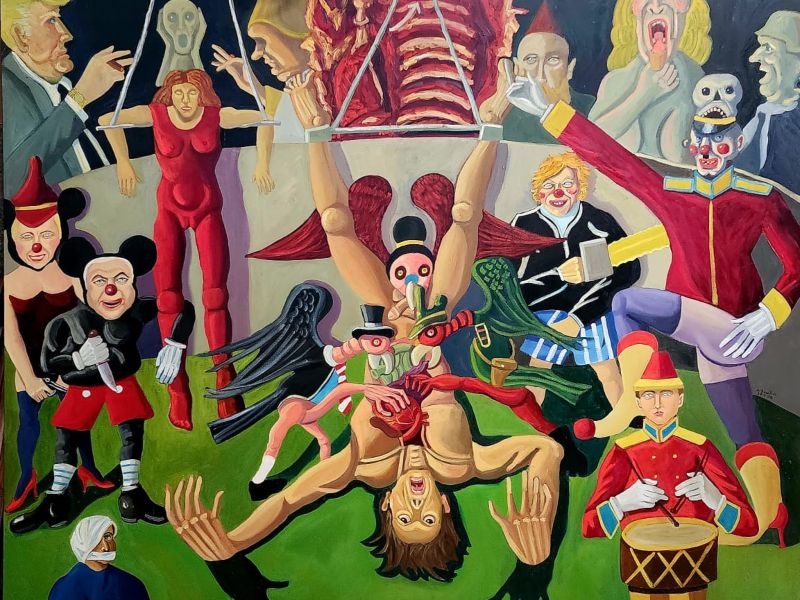 El Centro Español exhibe la muestra "Lo Feo", con obra de seis artistas visuales