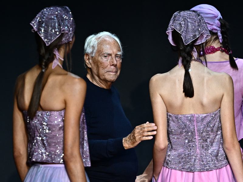 Muere Giorgio Armani