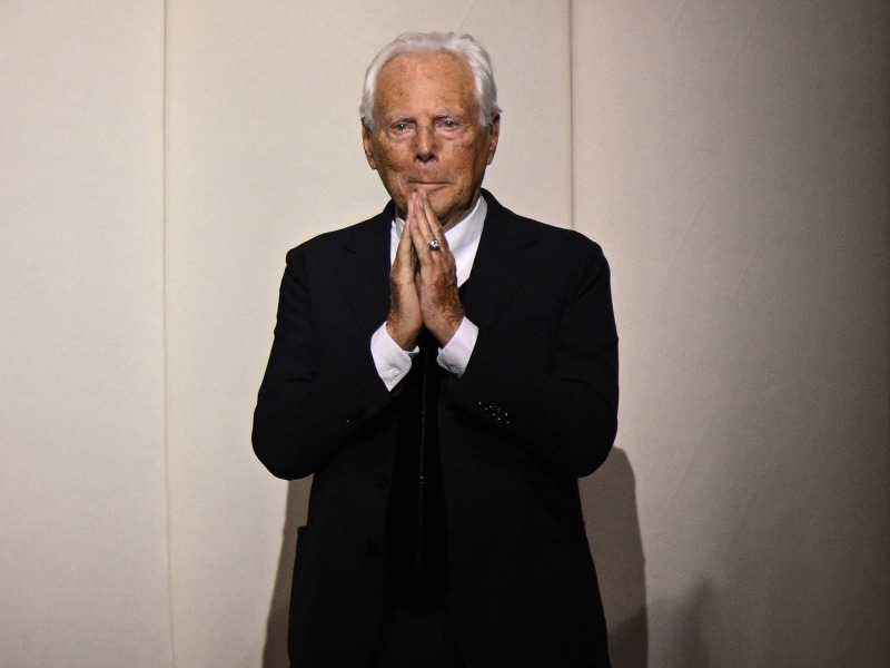 Muere Giorgio Armani