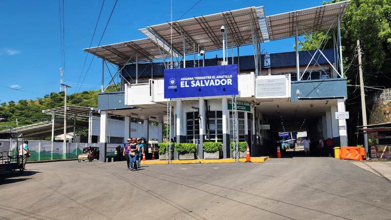 Implementa nuevos sistema de Paso Ágil en frontera El Amatillo entre Honduras y El Salvador. FOTO.EDH/INSY MENDOZA.