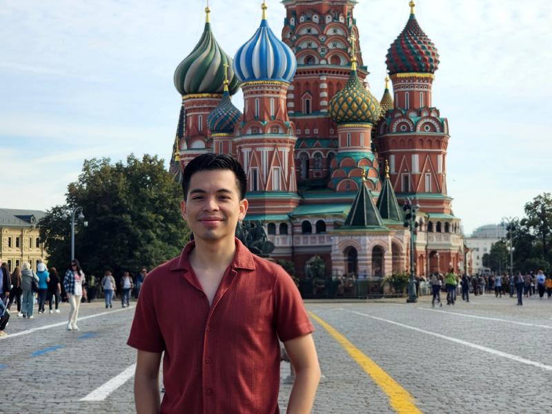 Jeffrid Lemus vive en Rusia