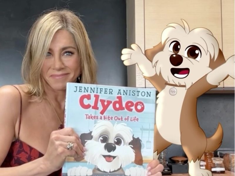 Jennifer Aniston libro de cocina infantil.