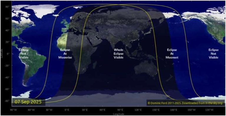 ¿El próximo eclipse total de Luna será visible en El Salvador? – El ...