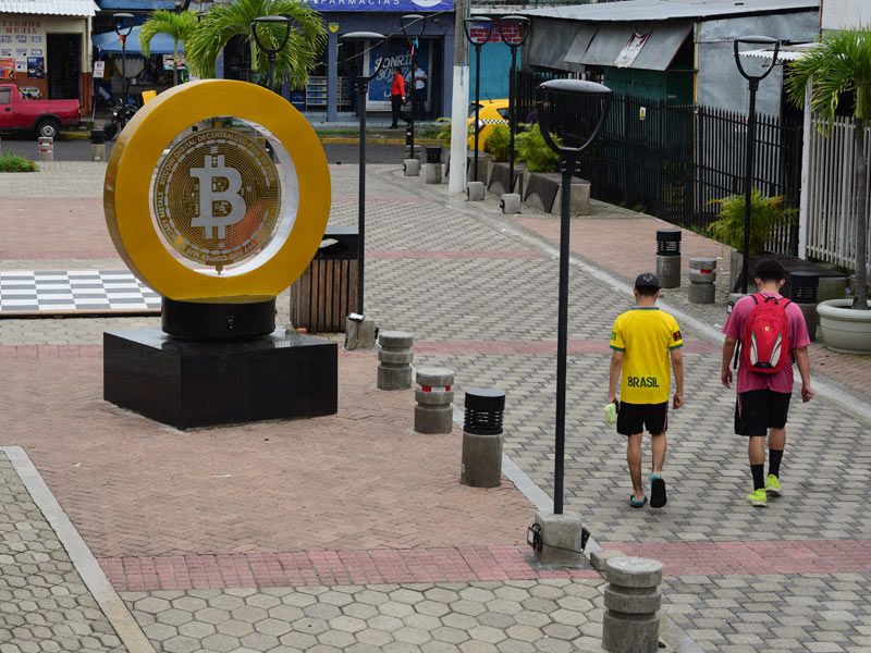 Plaza Bitcoin en San Bartolo, Ilopango, lunes 6 de noviembre 2023. Foto EDH/ Menly Gonzalez