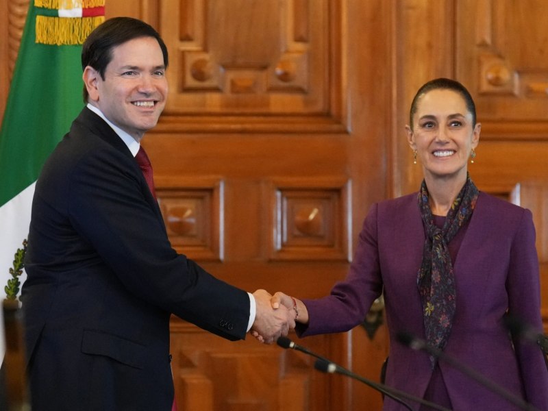 Marco Rubio Claudia Sheinbaum México Estados Unidos