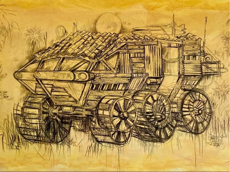 Simón Vega Rabbit Lunar Rover.