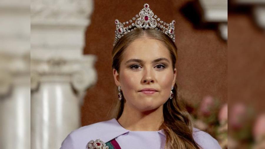 Princesa Amalia. Foto: AFP