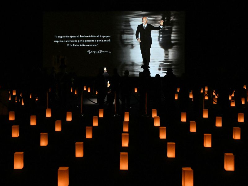 El emblemático diseñador falleció el jueves tras pasar varios meses con problemas de salud. Foto: AFP