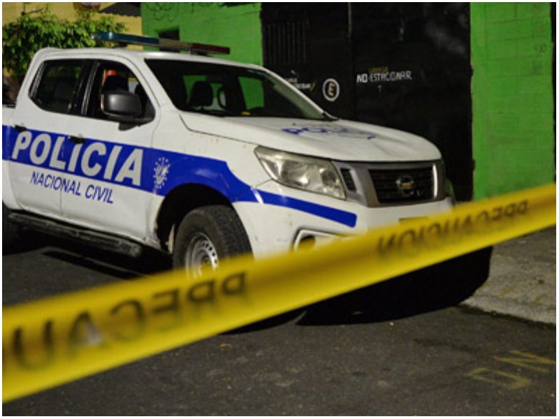 Escena de homicidio. Foto / Referencia