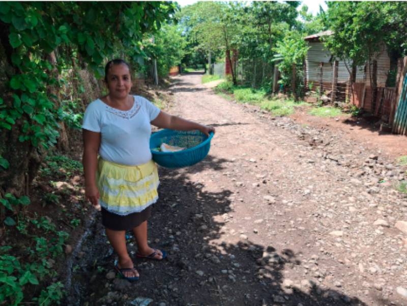 vendedora comida tradicional
