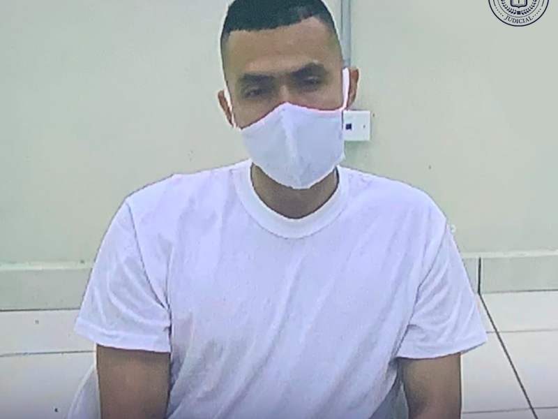 Juan Emir Miranda Calderón fue condenado a 21 años de cárcel. Foto EDH / Cortesía Centros Judiciales.